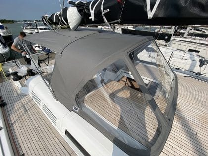 Beneteau First 53 Sprayhood Aft Extension