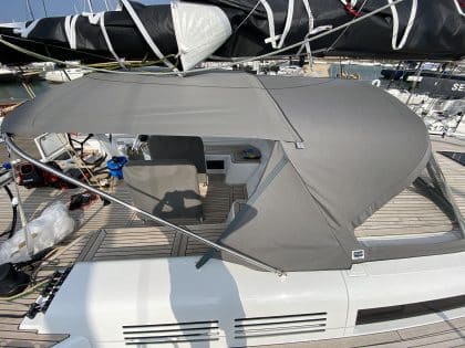 Beneteau First 53 Sprayhood Aft Extension