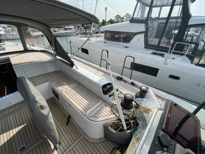 Beneteau First 53 Sprayhood Aft Extension