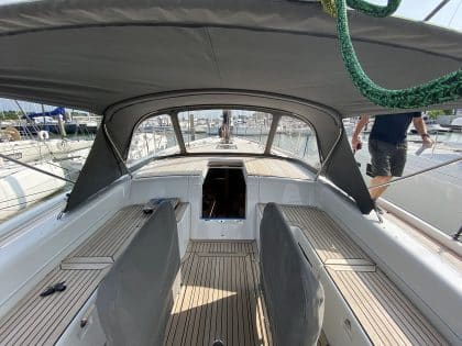 Beneteau First 53 Sprayhood Aft Extension