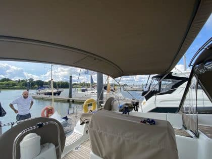 Jeanneau Sun Odyssey 42DS Replacement Bimini Canvas For Factory Fit Original