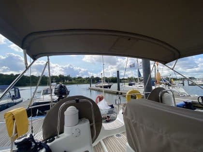 Jeanneau Sun Odyssey 42DS Replacement Bimini Canvas For Factory Fit Original
