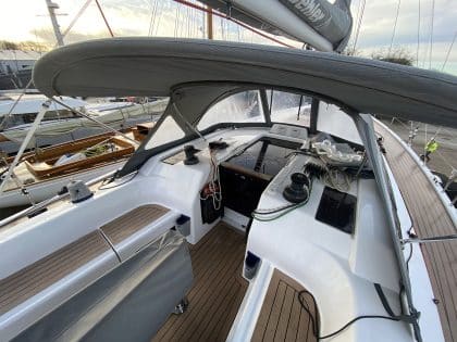Dehler 46 SQ Sprayhood Extension