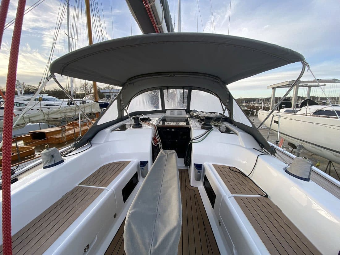 Dehler 46 SQ Sprayhood Extension