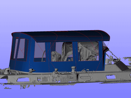 Najad 460 Bimini Conversion