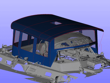 Najad 460 Bimini Conversion