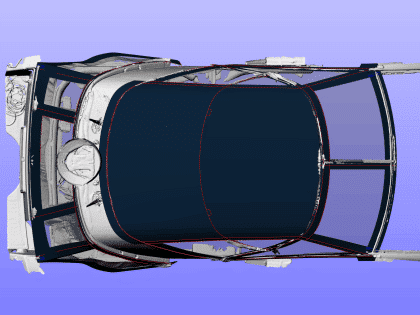 Fairline Targa 34 Replacement Fore and aft Canopies