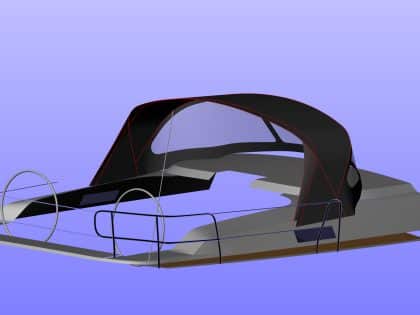 Bavaria Cruiser 51 Custom Design Sprayhood