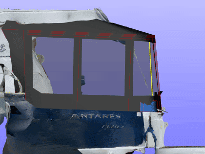 Beneteau Antares 13.8 Cockpit Enclosure