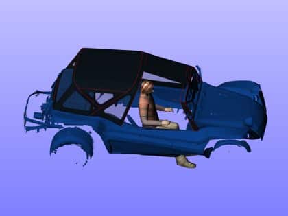 Volkswagon 1972 Fibrecraft Storm LWB Car Hood