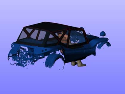 Volkswagon 1972 Fibrecraft Storm LWB Car Hood