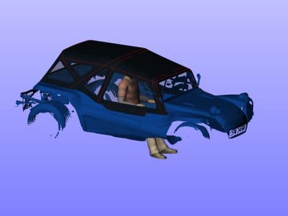 Volkswagon 1972 Fibrecraft Storm LWB Car Hood