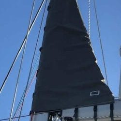 Bavaria C38 In Mast Furling Clew Cover