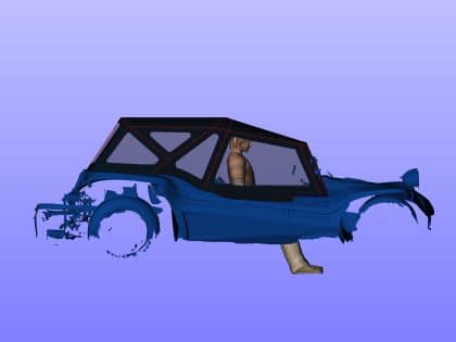 Volkswagon 1972 Fibrecraft Storm LWB Car Hood