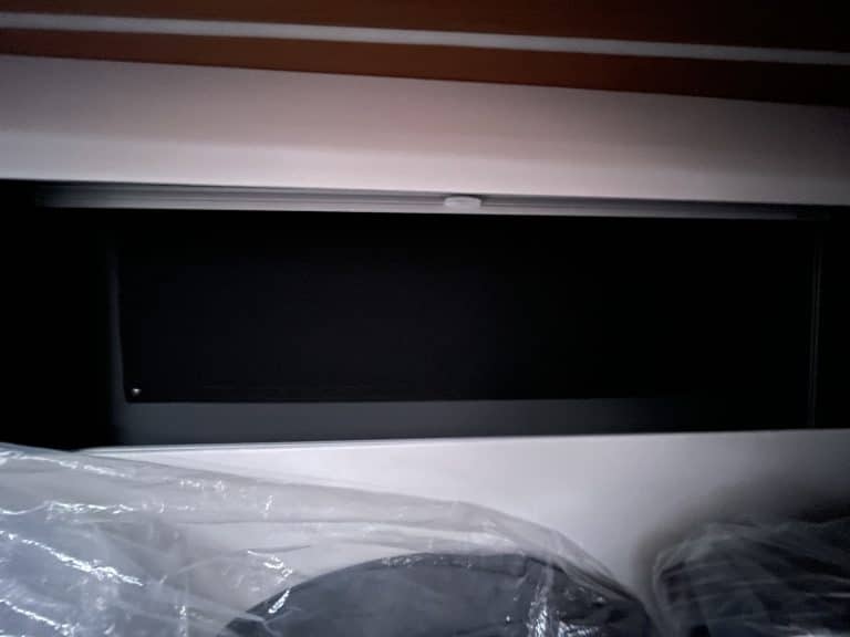 Blackout Blind on a Hanse 460
