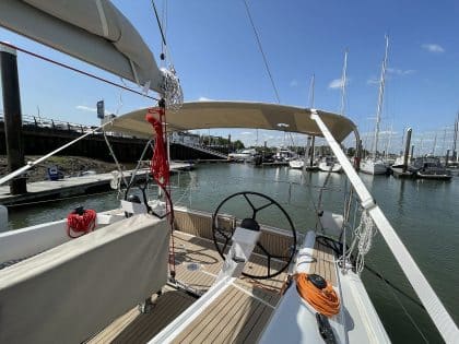 Dehler 38SQ Helm Bimini