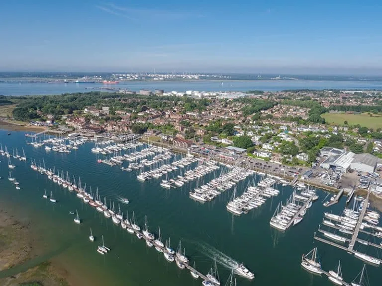 ort Hamble Marina, located in the heart of Hamble.