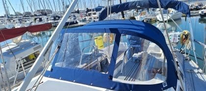 Ray B, owner of a Westerly Oceanquest at Haslar Marina, praises Tecsew for excellent service and quality