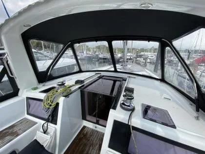 Stephen M, owner of a Beneteau Oceanis 48 at Premier Marina Swanwick, praises Tecsew for the fit and quality of their full cockpit enclosure.