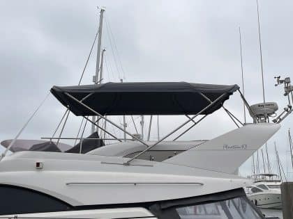 Flybridge Bimini – Fairline Phantom 43 (5)