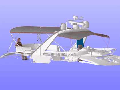Flybridge Biminis Sealine T60 (4)