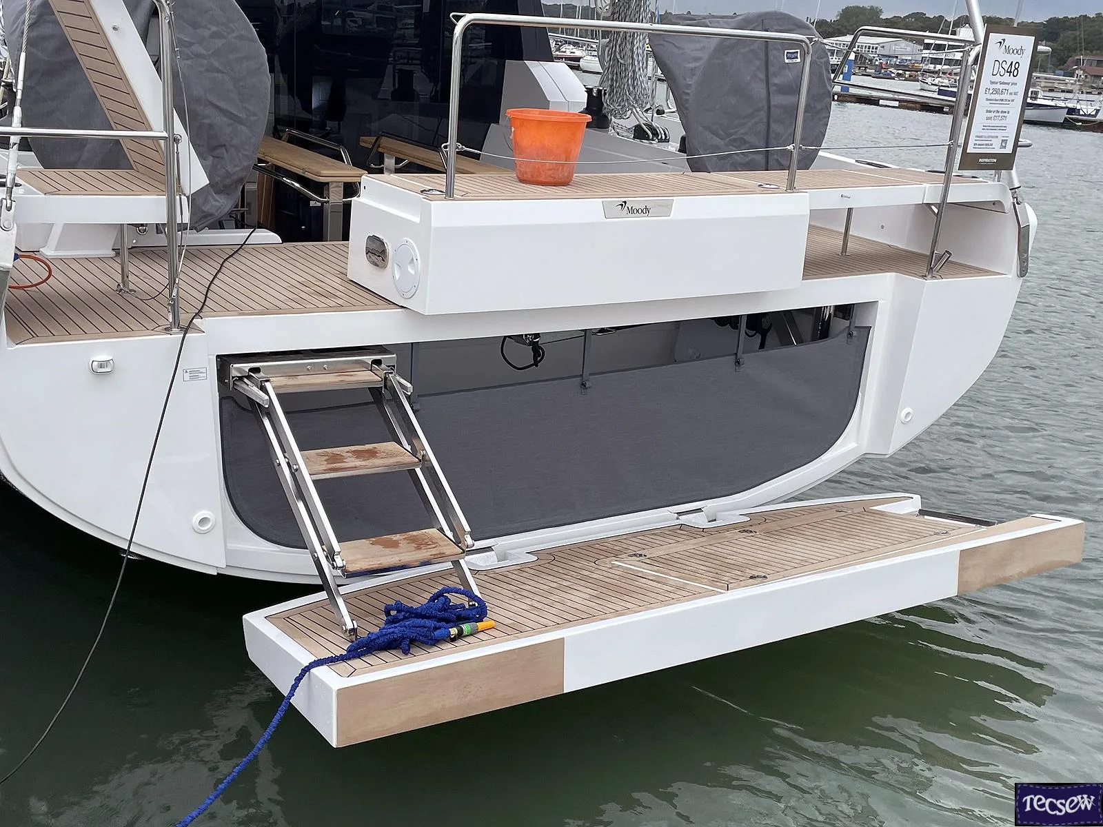Transom Stern Infill – Moody 48DS (2)