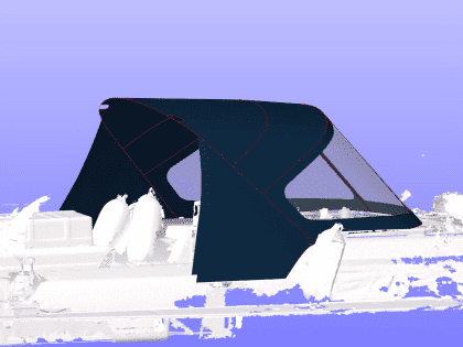 Sprayhood Aft Corner